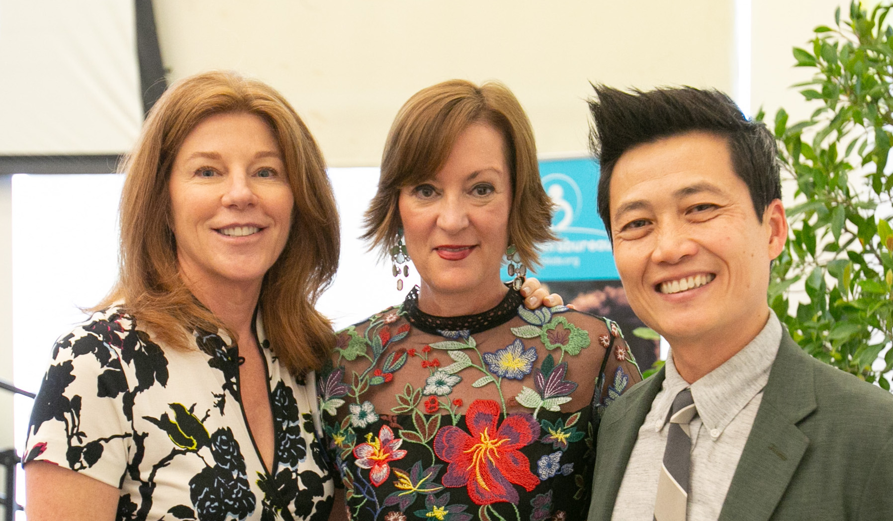 Sandra Naftzger, Shelli Herman & Andy Wong