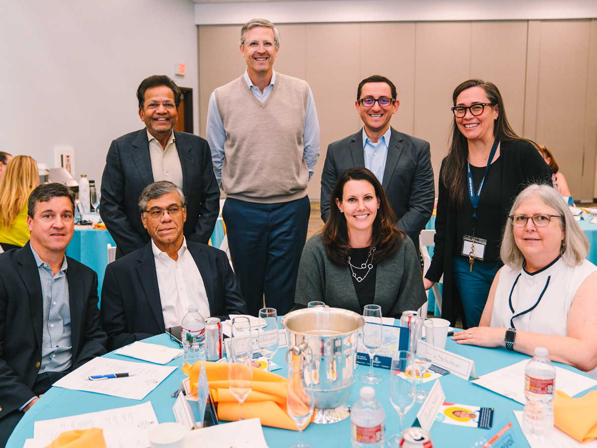 (Top row L-R) Surendra Jain, Matthew Clark, Peyman Salehi, Corina Casco, (bottom row L-R) Michael Traylor, Hasham Mukadam, Gina Primeaux and Janie Shulman